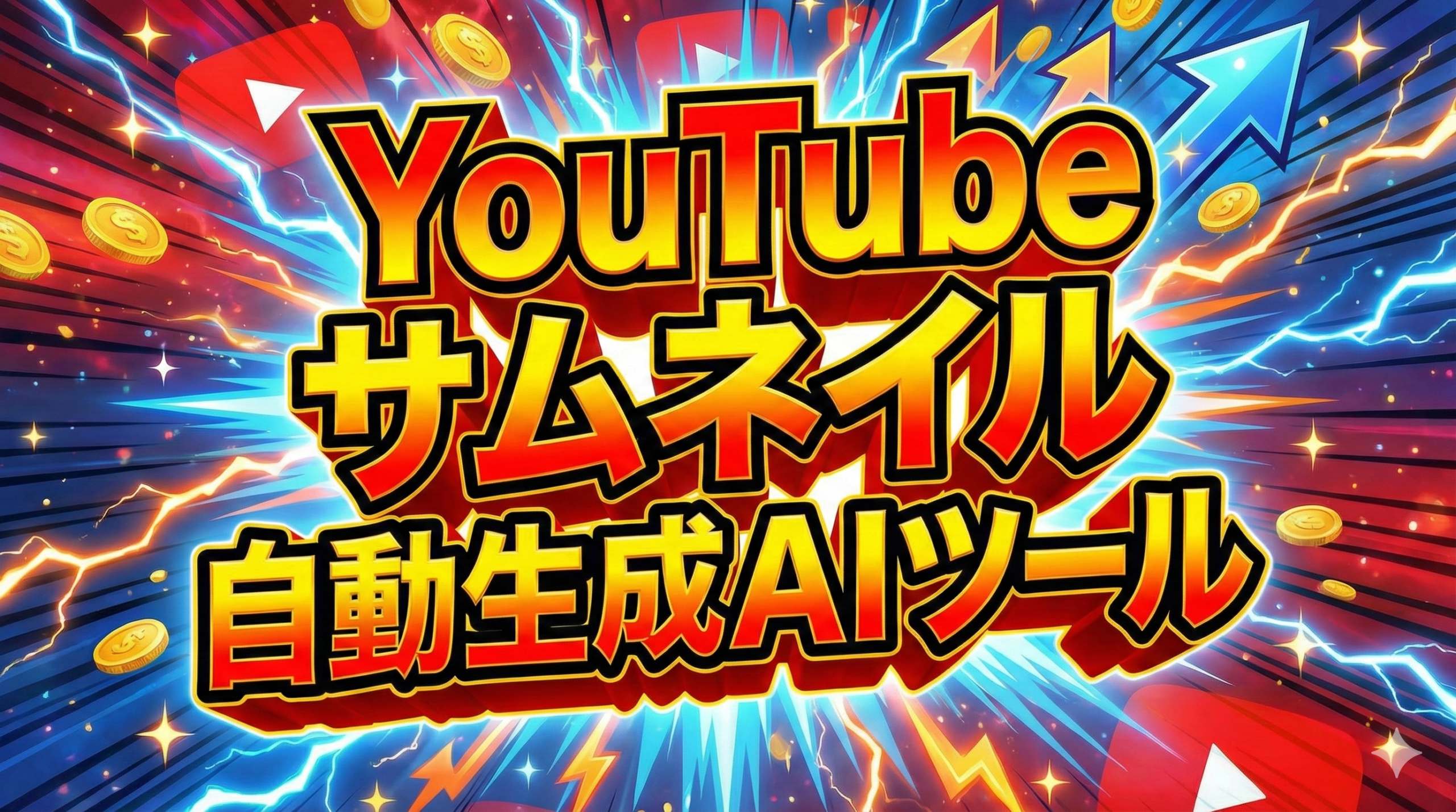 デザイナー不要。「ワンクリック」でクリック率が激変するプロ級YouTubeサムネイル生成AI、ついに解禁。