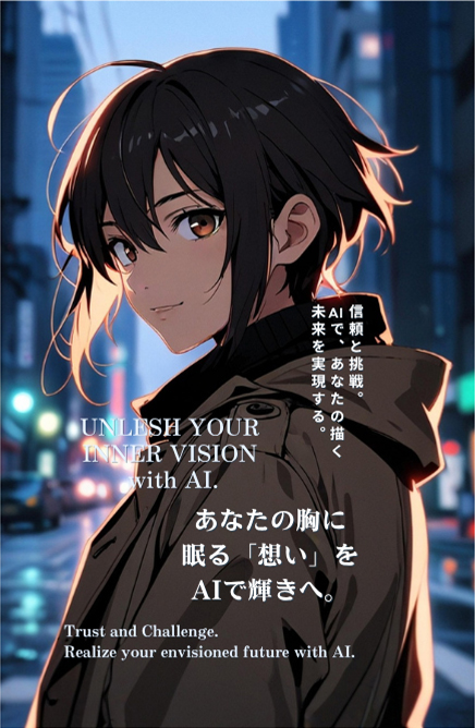 信頼と挑戦。AIで、あなたの描く未来を実現する。